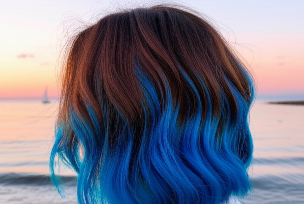 インナーカラーヘアスタイル